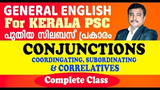 🔴 CONJUNCTIONS (Parts of Speech) with PYQs I English Grammar for Kerala PSC