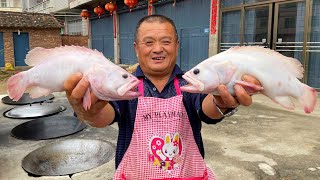 1000買5條白色石斑魚，連阿胖山都說非常罕見，做麻辣魚名不虛傳