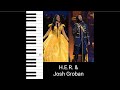 H.E.R. & Josh Groban - Beauty and the Beast (Live) (Vocal Showcase)