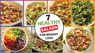 Healthy Salads for Weight Loss: 7 Healthy Salad Recipes for Rapid Weight Loss | Fresh & Flavorful
