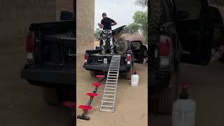 How To Load Your Dirtbike On The DECKED Drawer System