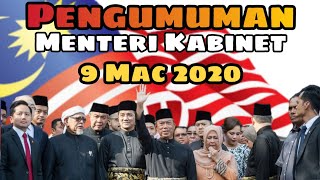 Senarai Penuh Menteri Kabinet 2020 | Kerajaan Malaysia