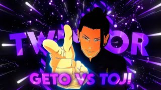 toji vs geto ║FREE TWIXTOR CLIPS FOR EDIT ║1K SOON..✌ #anime