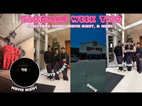 CHRISTMAS PHOTO SHOOT | VLOGMAS WEEK 2💕 - YouTube