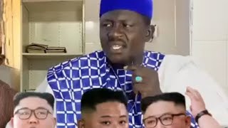 Sheikh Alkali Zaria ya Nemo Aron king Jan hon Shugaban kasar koria a Nigeria 😂