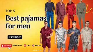 Best pajamas for men in 2024 || Top 5 Best pajamas for men #pajamaset #pajamas #pajamaman #manpajama