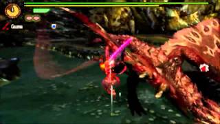 【MH4】 集会所上位★5　リオレイア亜種 操虫棍ソロ