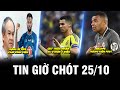 TIN GIỜ CHÓT 25/10| HAGL BỊ FIFA CẤM VĨNH VIỄN, CR7 THỪA NHẬN M10 HƠN 1 ĐIỀU, MBAPPE THẮNG KIỆN PSG?