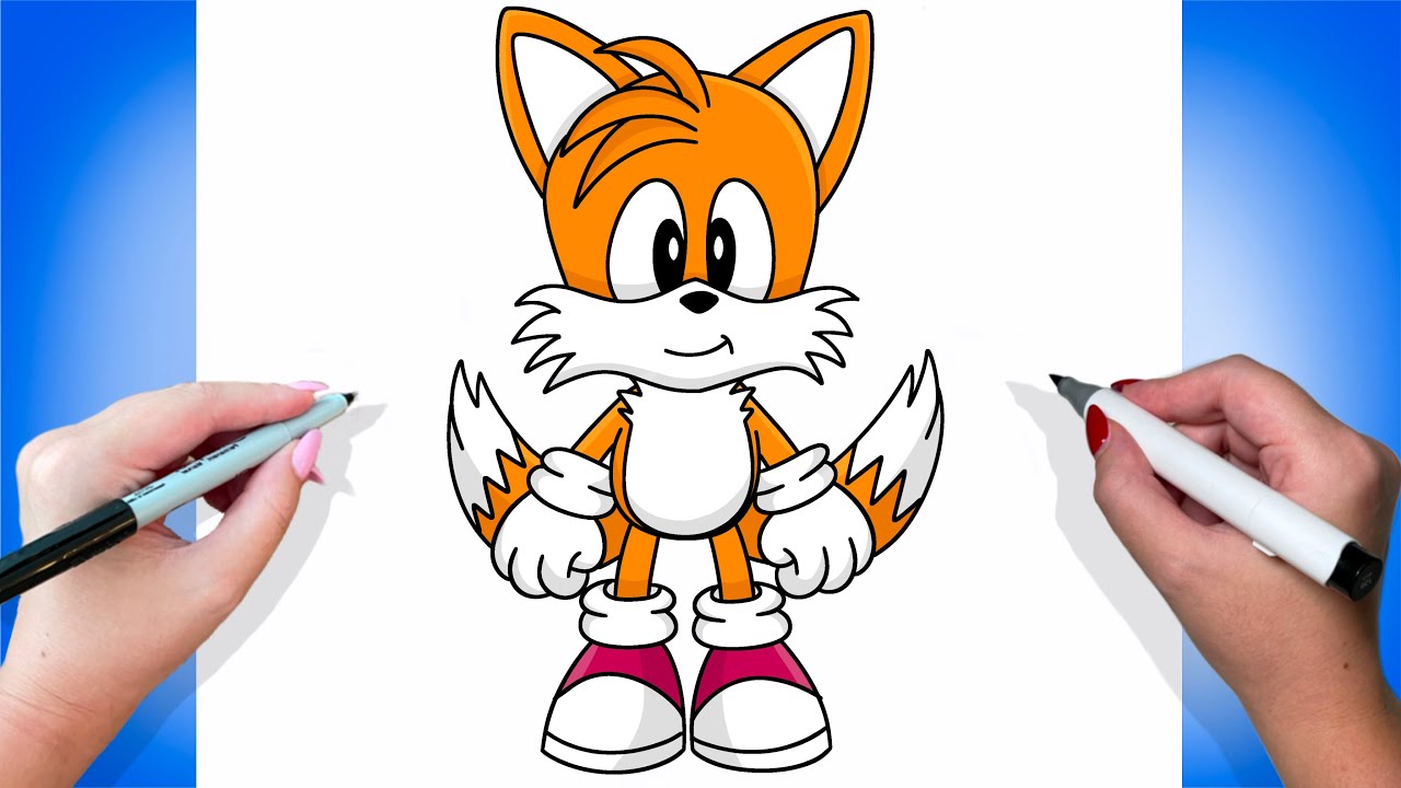 How To Draw Sonic And Tails Knuckles