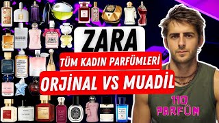 Tüm Zara Kadın Parfüm Muadilleri 2023-2024