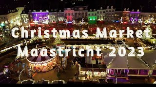 Maastricht Christmas Market 2023| Walking Tour and Lights|ಮಾಸ್ಟ್ರಿಚ್ ಕ್ರಿಸ್ಮಸ್ ಮಾರುಕಟ್ಟೆ 2023