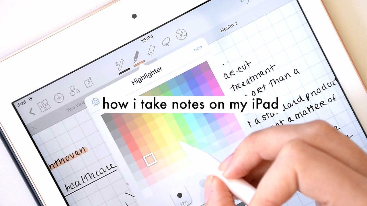 TAKING NOTES FOR UNIVERSITY WITH MY NEW 2018 IPAD - YouTube