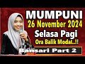 HAJATAN ORA BALIK MODAL ..PENGAJIAN MUMPUNI HANDAYAYEKTI SELASA PAGI LUCU NGAPAK,26 NOVEMBER 2024