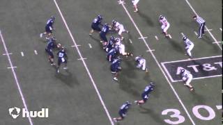 Caden Haws Pulaski Academy FB Highlights Class of 2016