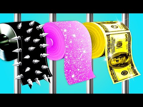 Rich Vs Broke Vs Giga Rich Students In Jail! Relatable Situations and DIY Ideas by Gotcha! Viral