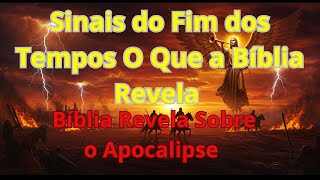 Sinais do Fim dos Tempos O Que a Bíblia Revela Sobre o Apocalipse