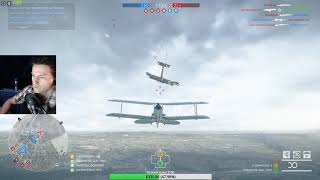 Battlefield 1 - Flying on St quentin scar against the AA