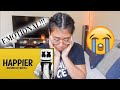 I BROKE DOWN... | REACTING TO HAPPIER - MARSHMELLO FT BASTILLE (OFFICIAL MUSIC VIDEO)