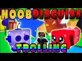 NOOB DISGUISE TROLLING WITH 4 *SHINY SECRET* PETS IN ROBLOX BUBBLEGUM SIMULATOR! (Kelogish Reupload)