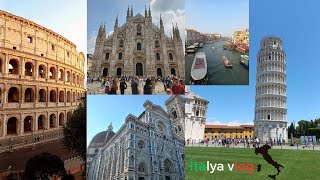 BÜYÜK İTALYA TURU ! İtalya'da bir hafta, Roma, Floransa, Milano, Pisa, Venedik