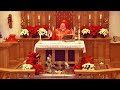 live mass 12 noon holy innocents sat dec 28