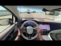 2023 Mercedes Benz EQS 580 SUV POV Test Drive