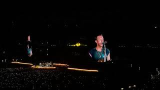 Coldplay Yellow Live at Rome Music of the Spheres