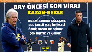 Maç Önü: Fenerbahçe - Kayserispor | Ali Koç, 3-4-3, Jorge Jesus, İlk 11 | Açıklamalar  #golvar