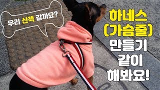 How to make a dog harness