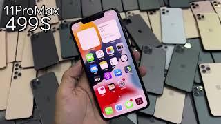 IPhone 11 Pro Max 499$ 98% អេក្រង់សុី