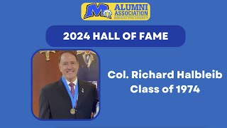 Col. Richard Halbleib  I  Alumni HOF 2024