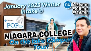 Vlog#4 Niagara Colleges | Campus Tour | Niagara On the lake campus | Pacardo Family