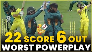 Back To Back Bold | Worst Powerplay Batting | 22 Score 6 Out | PCB | MA2T