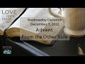 Wednesday Devotion - Advent 2 - DEC 7, 2022