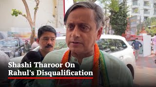 "Rahul Gandhi's Disqualification An Own Goal By BJP": Shashi Tharoor