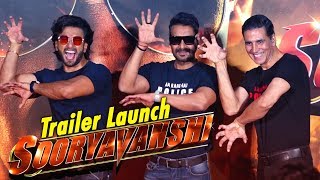 Sooryavanshi | Trailer Launch | Akshay K, Ajay D, Ranveer S, Katrina K | Rohit Shetty | 24th March
