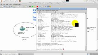 RouterGods - BGP Lesson 1 eBGP peering with loopbacks