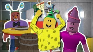 Opening Our Bloxburg Restaurant And Creeping Roblox - 