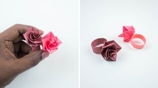 Paper Ring - How To Make Paper Ring - Valentine's Paper Ring - Paper Ring For Girlfriend - DIY