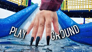 Playground ASMR in the Rain☂️(Fast Not Aggressive)