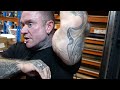 lee priest building big triceps with cables