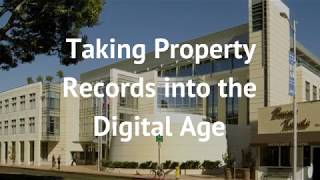Taking #SLOCounty Property Records into the Digital Age