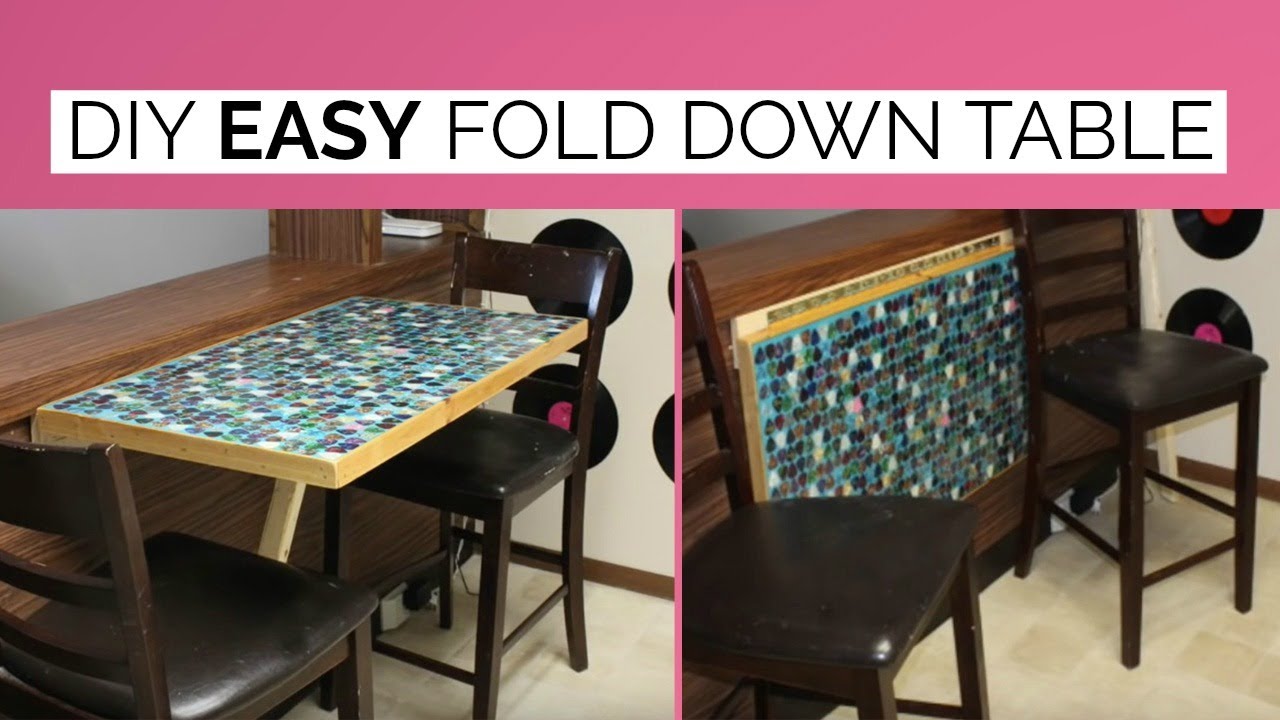 Diy Wall Mounted Folding Kitchen Table Besto Blog