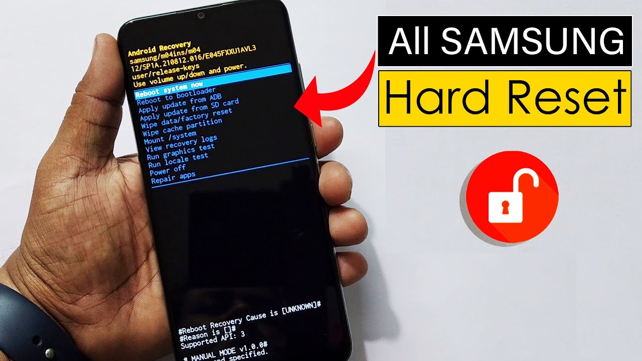 How To HARD RESET "All Samsung Galaxy" In JUST Seconds!" With Easy ...