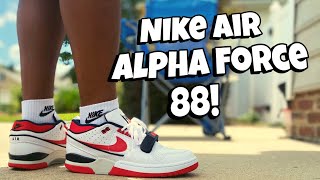 Nike Air Alpha Force 88 Review! Straight to Feet!