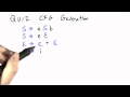 Cfg Generation - Programming Languages