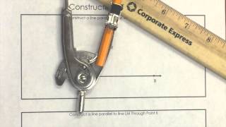 6.5 Constructing Congruent Angles and Parallel Lines