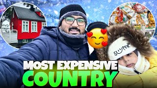 Hamara New House in Iceland 😍 | Most Expensive Country Ha 😮 Live Snow Falling Dekhi