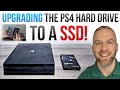 UPGRADE your PS4 hard drive to a SSD! | Installation Guide and Test