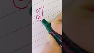 "Tishya" in cursive writing #shorts #youtubeshorts #calligraphy #cursive #handwriting